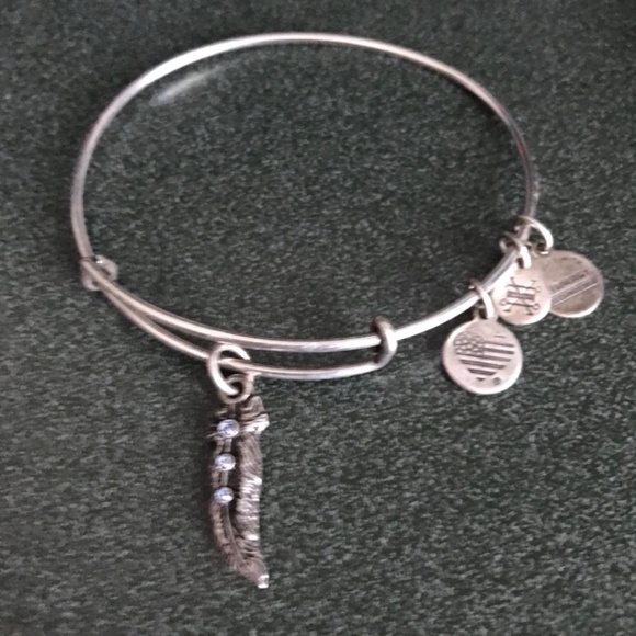 Alex and Ani Expandable Wire Bangle Bracelet - Picture 5 of 12